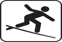 Symbol eines Sufers